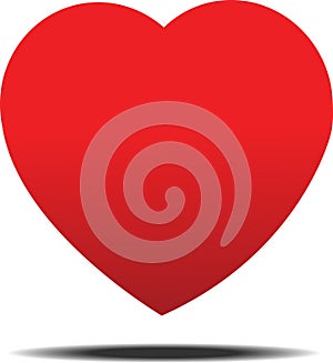 Heart set.Valentine`s Day Heart . Heart Background . Heart 3D. Vector Heart.