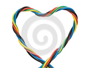 Heart shape cable