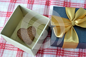 Heart Shape Cookie in Gift Box