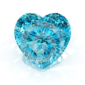 Cuore Viso diamante 