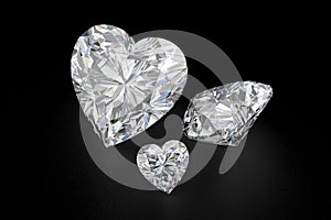 Heart shape diamond