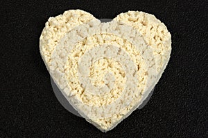 Heart shape Protein supplement