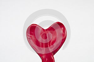 Heart shape red ballon