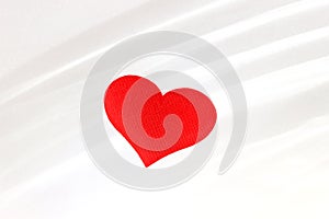 Heart shape on textured background