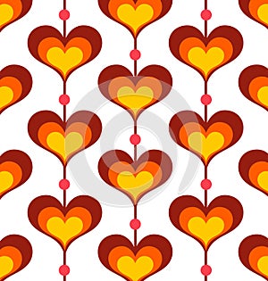 Heart shaped background