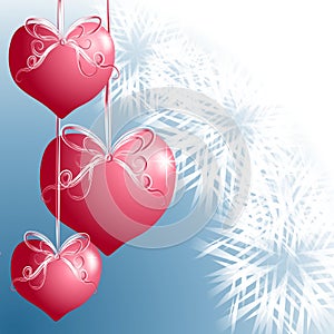 Heart Shaped Christmas Ornaments