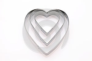 Heart shaped cookie cutter