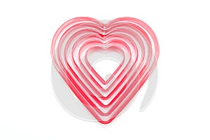 Heart shaped cookie cutter