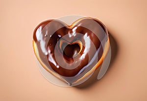 Heart Shaped Dripping Donu