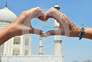 Heart-shaped hands