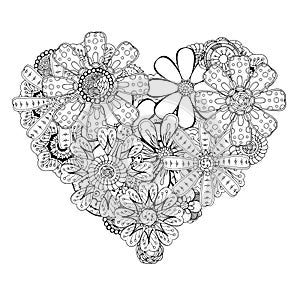 Heart-shaped pattern