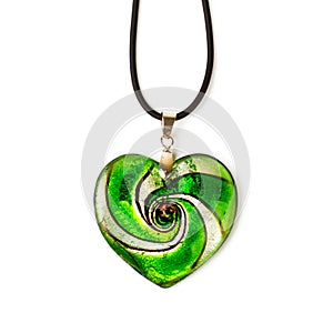 Heart-shaped pendant