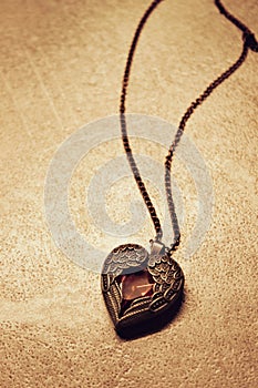 Heart shaped pendant