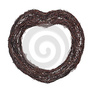 Heart Shaped Wreath Frame