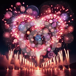 72 46. Heart shells_ Large, spherical fireworks that e