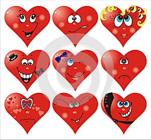Heart Smiles to Valentine`s day