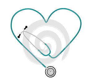 Heart Stethoscope photo