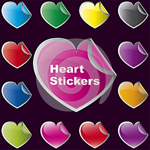 Heart Stickers