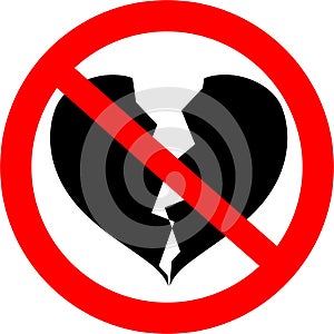 Heart to break it is forbidden!