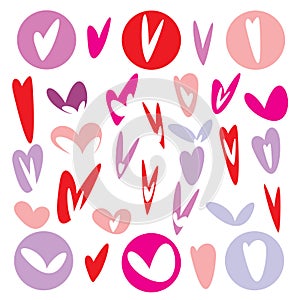 31 creative heart vectors