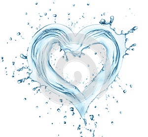 Heart from water