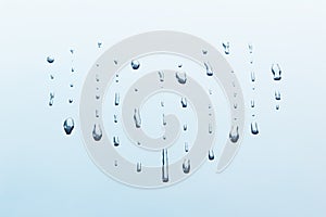 The heart. The water droplets.