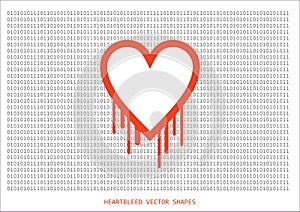 Heartbleed openssl bug vector shape