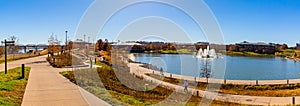 Heartland of America Park Omaha Nebraska in Fall