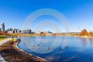 The Heartland of America Park Omaha Nebraska USA