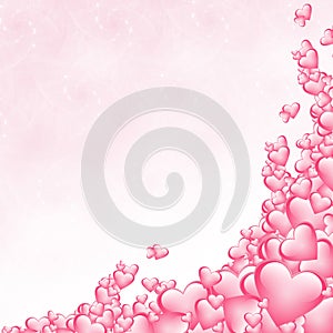 Hearts background