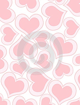 Hearts background