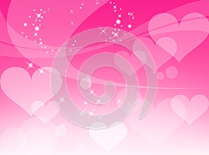 Hearts Background