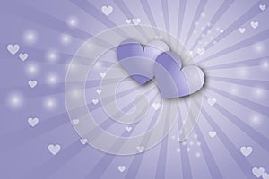 Hearts background - valentine theme