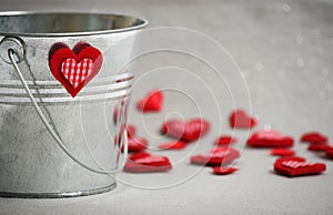 Hearts in a Bucket