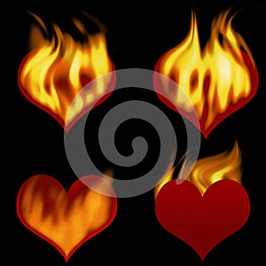 Hearts on fire_set