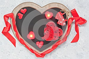 Hearts for Happy Valentineâ€™s Day greeting card