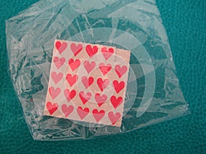 Hearts red stick papers psychedelic lsd drugs fine art print in cigarette bug photo