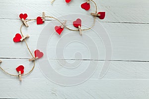 Hearts with tweezers