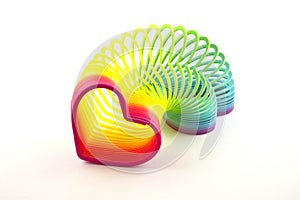 Heartshaped slinky