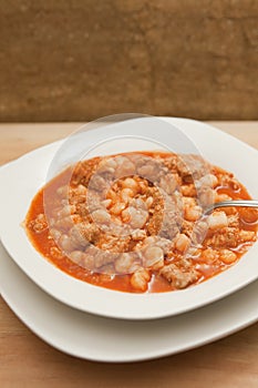 Hearty bowl of Pozole (Posole)