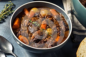 Hearty Homemade Gourmet Beef Stew