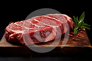 Hearty Steak beef cut. Generate Ai