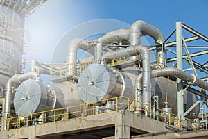 Heat Exchanger and Column, Heat Exchanger Gas separation plant