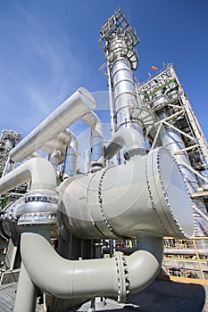 Heat exchanger in industrial plant