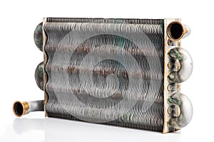 Heat Exchanger Isolated on White Background