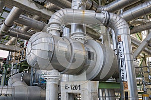 Heat exchanger in refinery plant