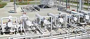 Heat exchangers in a refinery