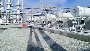 Heat exchangers in a refinery