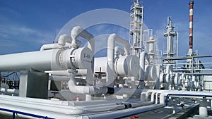 Heat exchangers in a refinery