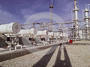 Heat exchangers in a refinery